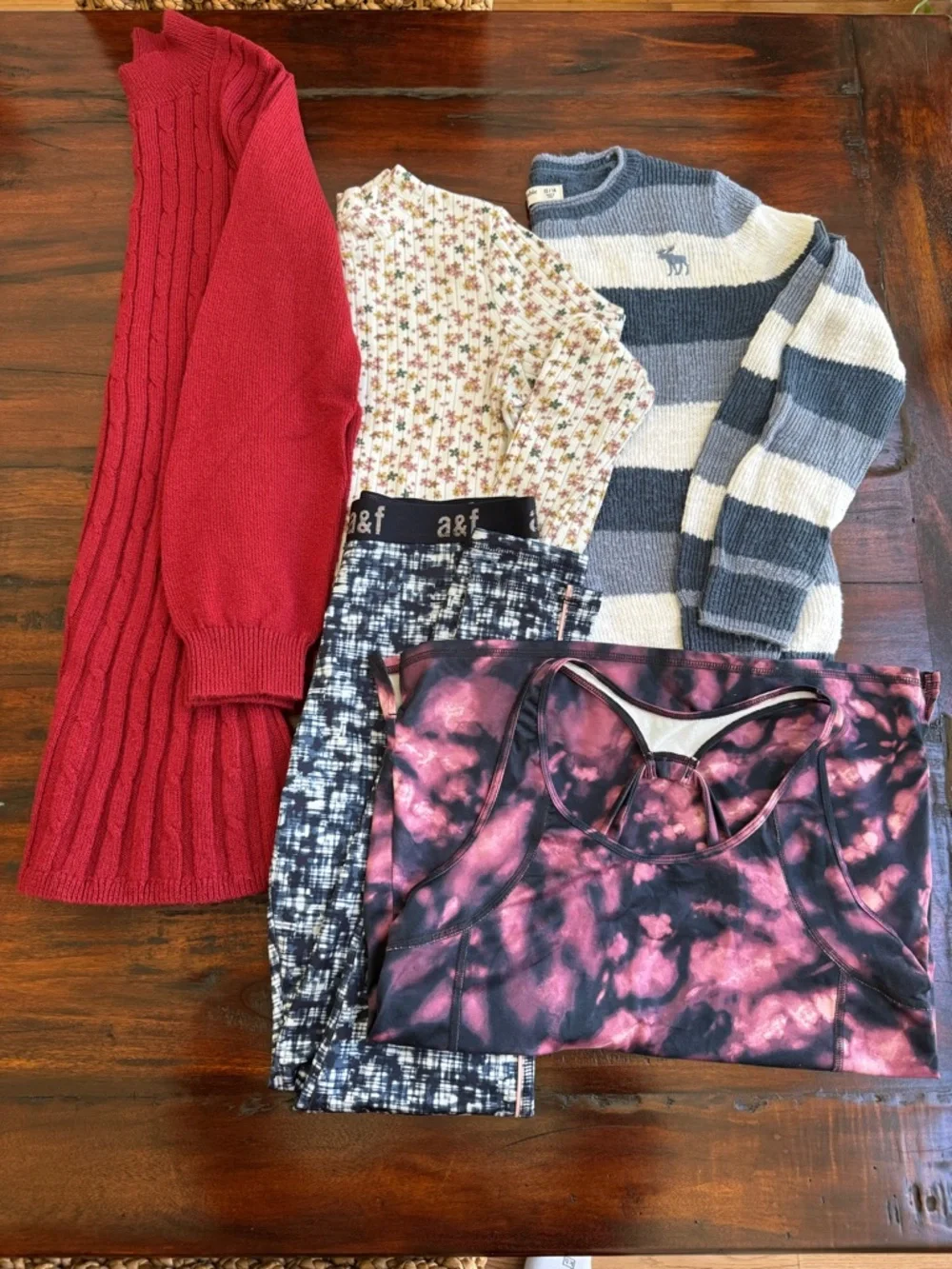 Abercrombie kids bundle of 5 items size 13/14